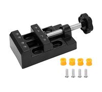 ANKROYU Mini morsa Morsetto Morsa da banco di precisione in lega di alluminio resistente per la lavorazione del legno Foratura Rettifica Campo di serraggio massimo di 55 mm Strumen