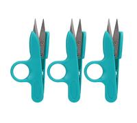 ANKROYU Mini Trimming Nippers Stainless Steel Sharp Precision Blades Compact Lightweight Yarn Thread Cutter for Household Sewing Crafting 3Pcs Set