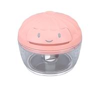 ANKROYU Mini tritatutto per aglio, robot da manuale, design ergonomico efficiente, fondo antiscivolo per utensili da in plastica (S)