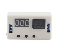 ANKROYU Modulo relè temporizzato digitale 12V con display LED Interruttore conto alla rovescia regolabile Dispositivo di controllo automazione per apparecchiature industriali ed el