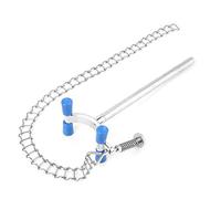 ANKROYU Morsetto per becher da laboratorio in acciaio inossidabile 304 Clip a catena resistente Supporto per matraccio Alcali per attrezzatura da laboratorio di chimica biologia Fi