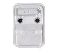 ANKROYU Muffler Hedge Muffler Ferro ad alta resistenza Sostituzione durevole per TJ53E 019580 Cutter di siepe professionale Performance