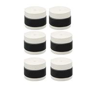 ANKROYU Nastro per impugnatura a tennis premium premium glassati anticomagni assorbimento del sudore per il sudore overgrip per le corde da pesca da pesca a squash da tennis per ci (Bianco)
