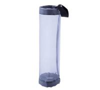 ANKROYU Organizzatore di plastica Organizzatore a parete montato a parete portana di drogheria Dispenser Spazio di conservazione della cucina Soluzione di stoccaggio della cucina M (Giallo) (Grigio)