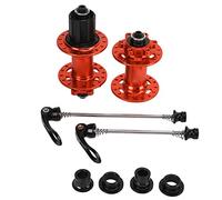 ANKROYU P3 6 Pawls Disco Freno Hub 32 Fuli Rilascio rapido 4 Cuscinetto sigillato 8 11 Velocità 72 Ring Mountain Bike Hub in lega di alluminio Durevole per gli appassionati di cic (Arancia)