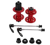 ANKROYU P3 6 Pawls Disco Freno Hub 32 Fuli Rilascio rapido 4 Cuscinetto sigillato 8 11 Velocità 72 Ring Mountain Bike Hub in lega di alluminio Durevole per gli appassionati di cic (Rosso)