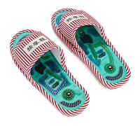 ANKROYU Pantofole Per Digitopressione di Sollievo, Pantofole Per Massaggio con Terapia Magnetica Scarpe con Magnete Per Massaggiatore Per La Cura dei Piedi Sani(Woman)