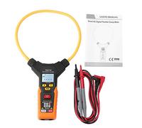 ANKROYU PEAKMETER Pinza amperometrica digitale flessibile 3000A Multimetro corrente CA Vero RMS con torcia retroilluminata per elettricisti Tecnici HVAC Manutenzione test elettrici (PM2019S)