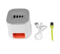 ANKROYU Pelapatate elettrico per semi di girasole Pelapatate automatico Risparmio di manodopera ABS Sheller in acciaio inossidabile per gli amanti degli snack in (Bianca)