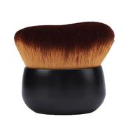 ANKROYU Pennello autoabbronzante Applicatore abbronzante professionale con testina a forma di onda morbida per una copertura uniforme di tutto il corpo Viso Spalle Gambe posteriori (Nera)