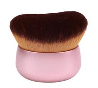 ANKROYU Pennello autoabbronzante Applicatore abbronzante professionale con testina a forma di onda morbida per una copertura uniforme di tutto il corpo Viso Spalle Gambe posteriori (Oro rosa)