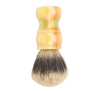 ANKROYU Pennello da barba sintetico, Pennello da barba per barba da barbiere, Pennello per pulizia del viso, Pennello da barba per capelli sintetici per barbiere domestico