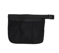 ANKROYU per pallina Porta pallina da tennis regolabile ad alta elasticità in rete per viaggi di corsa Tessuto Oxford sportivo Leggero e resistente (Nera)