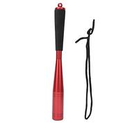 ANKROYU Pesca pesce sacerdote in alluminio teste in lega non slip eva manico in schiuma perfetta per buttare le opzioni di colore verde rosso in lotta in lotta per 25 mm di diametr (Rosso)