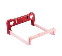 ANKROYU Pianto di lavaggio a parete Pieno pieghevole in plastica pieghevole Scaffale di stoccaggio del bagno non distruttivo per il bagno Organizzatore di risparmio spaziale cucina (Rosa)