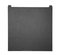 ANKROYU Piastra di costruzione PEI testurizzata lucida Superficie smerigliata su 2 lati 370x370 mm Resistente alle alte temperature per stampante 3D K2 Plus Installazione semplice