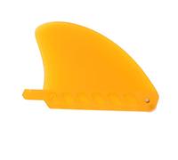 ANKROYU Pinna per tavola da surf in PVC, longboard, paddle board, grande pinna di coda di ricambio, accessorio per surf universale, adatto per tavole da surf, paddle board, balance (Gialllo)