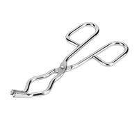 ANKROYU Pinza Per Crogiolo, Pinza Per Crogiolo Professionale in Acciaio Inossidabile, Pinza Per Supporto Per Becher Per Forno di Fusione Dell'Oro Per Crogiolo di Fusione della Grafite(250mm)