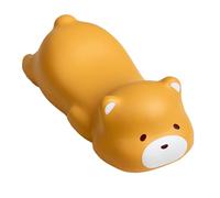 ANKROYU Polso mouse ergonomico REST carino cartone animato design animale comodo cuscinetto da polso per utenti utenti di case morbide materiale di resina morbida 12.5x6,4 cm cusci (Pattern orso