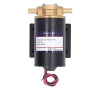 ANKROYU Pompa a ingranaggi autoadescante Pompa elettrica a palette con corpo in ottone resistente 4,75 GPM 18 LPM ad alto flusso per il trasferimento di lubrificanti agricoli autom (CC 12 V)