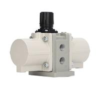 ANKROYU Pompa booster gas, Cilindro compressore d'aria con valvola pneumatica, Componente per l'elaborazione a fonte d'aria, Pompa booster pneumatica per apparecchiature