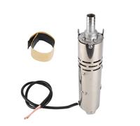 ANKROYU Pompa sommergibile solare da 12 V, pompa dell'acqua CC senza spazzole con regolatore MPPT integrato, pompa sommergibile in acciaio inossidabile ad alta prevalenza per irrig (Q123T-30)