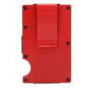 ANKROYU Porta del biglietto da visita in acciaio inossidabile Slim Case portatile Organizzatore del portafoglio per i professionisti e imprese Gift aziendali 8.6x5.3x0.6cm 115G (X-11#a)