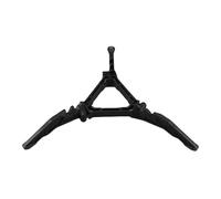 ANKROYU Porta di base del serbatoio per gas da campeggio stand -beretta per carburante universale standard pieghevole in nylon stabile design triangolare per escursionismo esterno