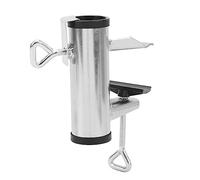 ANKROYU Porta di Clip Ombrello Stand per Montaggio a Rilascio rapido Regolabile per Il Campeggio per Patio per Esterni in Acciaio al Carbone 38 mm di Diametro