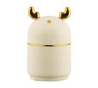 ANKROYU Porta stuzzicadenti automatico retrattile simpatico cartone animato dispenser di stuzzicadenti in plastica elegante contenitore per stuzzicadenti per soggiorno decorazioni per la (Oro)