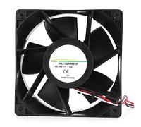 ANKROYU Potente ventola di raffreddamento inverter 24 V 4800 giri/min Ventola CC ad alta velocità 28,8 W 181 CFM Flusso d'aria per parti di computer Pompa dell'acqua Impianto di il