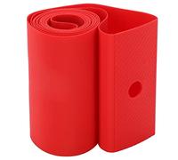 ANKROYU Premium PVC Mountain Bike 20 pollici camera d'aria antiforatura nastro per cerchioni per bicicletta protezione pneumatici per pneumatici da 20 pollici per mountain bike da (Rosso)