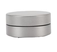 ANKROYU Pressino distributore caffè da 58 mm Strumento livellatore caffè in acciaio inossidabile di grado professionale con meccanismo a molla integrato per fondi di caffè espresso (Argento)