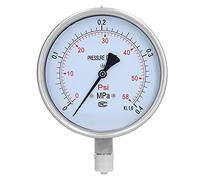 ANKROYU Pressione Radiale In Acciaio Inox Resistente Vuoto Industriale Ad Alta Precisione 0 0.4MPa per Valvola di Gasdotto Minerario Petrolchimico Filettatura M20x15mm