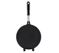 ANKROYU Professionale in lega di alluminio Egg Roll Waffle Cone Maker Antiaderente Utensile da per ristoranti domestici Nero 17,13 pollici