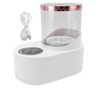 ANKROYU Pulitore elettrico per pennelli per trucco, automatico, alimentato tramite USB, ad alta velocità, 850 giri/min, timer da 5 minuti, per appassionati di bellezza, uso domesti