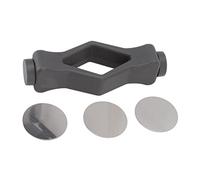 ANKROYU Puntello per porta della rondella di carico anteriore, Puntello di arresto per porta della rondella magnetica forte a forma di bocca in silicone, Puntello di arresto per (Grey)