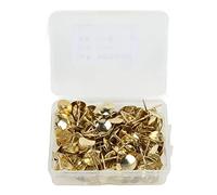 ANKROYU Punture per pollice Pins Pins Tacks Metal Tacks Linee verticali Design non slip tagliente durevole per le bacheche in aula per ufficio Materiale di ferro 1,2 cm 200 pcs