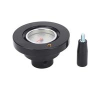 ANKROYU Quadrante Volantino 12x100MM Indicatore di posizione di livello industriale Ruota con maniglia per macchinari per pressofusione di alimenti in vetro Lega di alluminio Ingeg