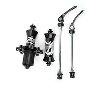 ANKROYU R9000 Road Bike Hub 24 fori dritti tira ad alte prestazioni leggere durevoli in lega di alluminio in lega di precisione CNC Hub per cuscinetti per i ciclini di ciclismo Ri (Nero)