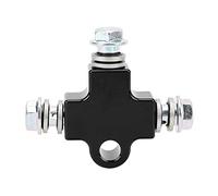 ANKROYU Raccordi a T Flessibili in Acciaio per Moto, Freno Idraulica Universale per Moto, T della Linea del Freno, Tee Del Freno a Forma Di T a 3 Vie, Raccordi per frenante automobilistico(Nero)