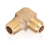 ANKROYU Raccordo in Ottone 13 X 14 Mm, Gomito Filettato Ad Angolo Retto a 90°, Compressore D'aria, Adattatore di Collegamento Filettato Per Il Collegamento Del Tubo