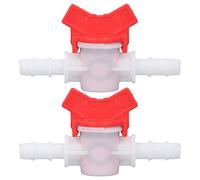 ANKROYU Regolatore dell'acqua della valvola di controllo del flusso 2 pcs kit di interruttore di arresto dell'acqua ABS per sistemi idraulici controlli idraulici Gestione del fluss (Regolatore di