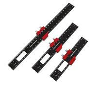 ANKROYU Regolo calcolatore a T, strumento di misurazione professionale ad alta precisione in lega di alluminio, calibro per marcatura per la lavorazione del legno, per falegnami e