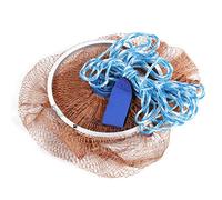 ANKROYU Rete da pesca realizzata a mano in stile outdoor Rete da pesca in nylon premium con zavorra in zinco per gli appassionati di pesca con esche Materiale durevole e resistente (3,6 m)