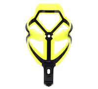 ANKROYU Road Bicycle Bottle Holder Stylish Mountain Bike Water Bottle Cage Durable Lightweight Bike Accessory for Cycling Enthusiasts Polycarbonate Fiberglass 2 Colors 5.9 x 3.1in (nero giallo fluo)