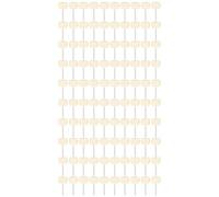 ANKROYU Ruota a sfera per lucidatura in lana, 100 pezzi, set professionale di piccole ruote per lucidatura, per intaglio del legno, lucidatura di gioielli, gambo in acciaio ad alta