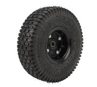 ANKROYU Ruote gonfiabili per carrelli di Livello Professionale Ruote di Ricambio in Gomma Resistente con Nucleo in Ferro per Carrello portabagagli Carro da Giardino Carriola e attr