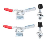 ANKROYU Saldatura pesante Welding a levetta 2 pcs impostare strumento manuale a rilascio rapido orizzontale con di tenuta di 230 kg per apparecchi in legno in metallo