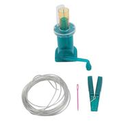 ANKROYU Scheda artigianale fai -da -te a mano bobina per maglieria rapida macchina per maglieria portatile per maglione per maglioni cappelli braccialetti in acciaio inossidabile i (Verde)